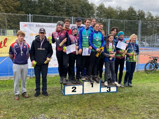 MČR družstva MTBO
