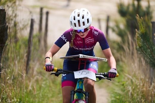 Róza a Vojta druzí na MČR MTBO